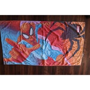 Vintage Spider-man Beach Towel 54x29 Marvel Hero 2003